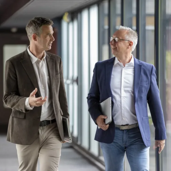 Founder Werner reflects with customer